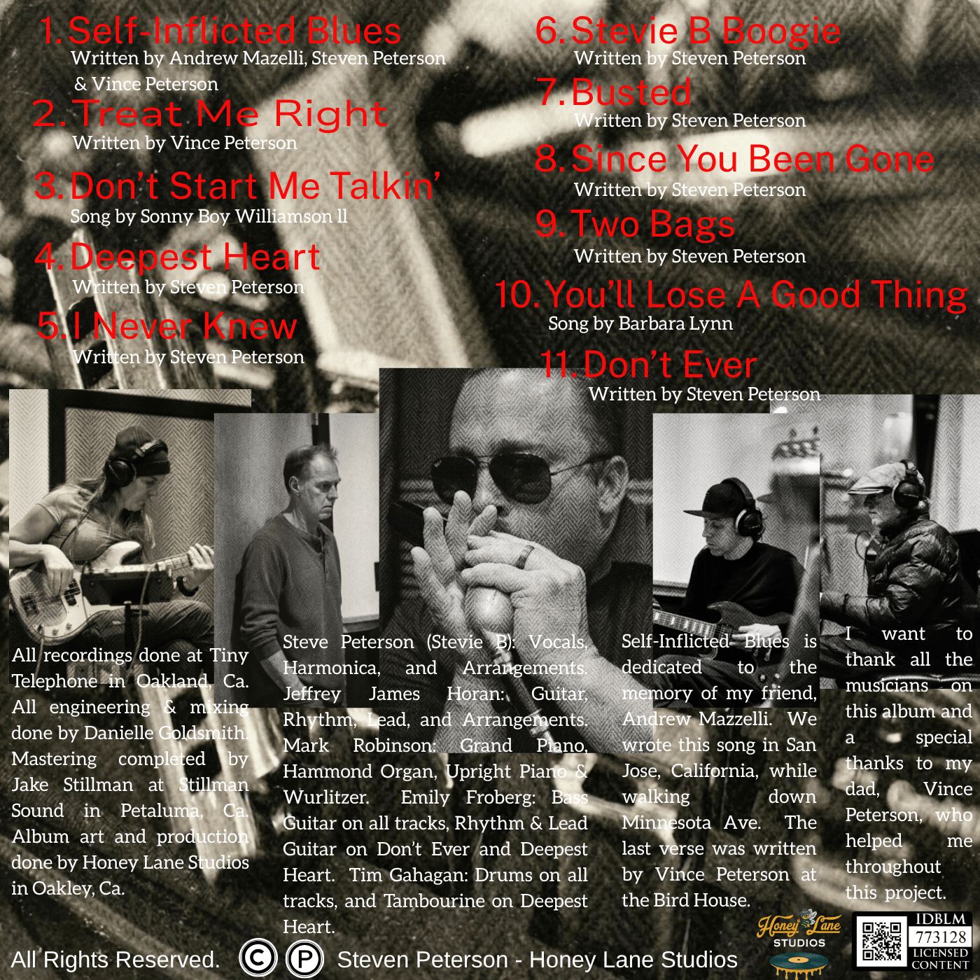 Album Back Cover